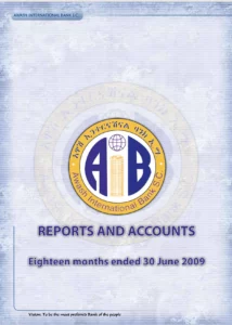 Annual report 30 june 2009